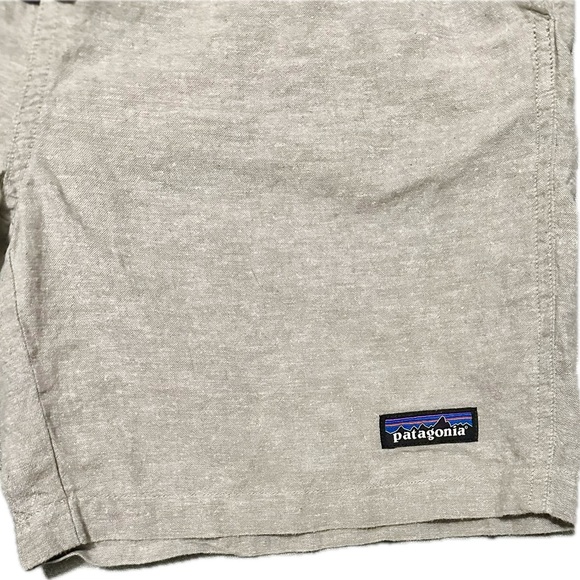 Patagonia Baggies Naturals Men's Light Gray Shorts - Picture 3 of 5